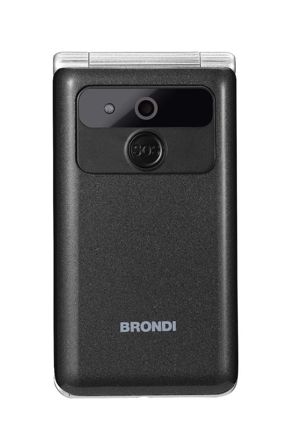Brondi Amico Prezioso 4,5 cm (1.77") Sort, Metallic Feature telefon
