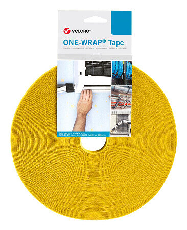 Velcro One Wrap Tape kabelsamler Velcro cable tie Polypropylen (PP) Gul 1 stk