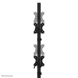 Neomounts DS45-600BL2V skærmbeslag og -stativer 81,3 cm (32") Skrivebord Sort