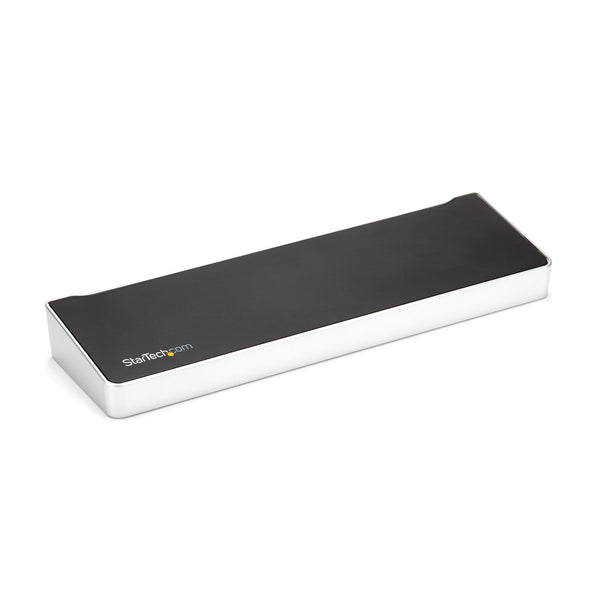 StarTech.com DK30CH2DPPDU dockingstation Ledningsført USB 3.2 Gen 1 (3.1 Gen 1) Type-C Sort, Sølv