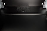 Digitus DN-49207 stativ 12U Vægmonteret stativ Sort