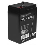 Green Cell AGM15 UPS batteri Blybatterier (VRLA) 6 V 4 At