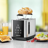 Rommelsbacher TO 850 brødrister 9 2 skive(r) 850 W Sort, Rustfrit stål
