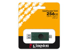 Kingston Technology DataTraveler 256 GB USB-A + USB-C 3.2 Gen 1 DuoG2