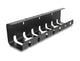 DeLOCK 88031 kabelorganisator Skrivebord Kabelholder Sort 2 stk