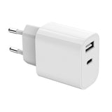 Gembird TA-UC-2AC12-01 oplader til mobil enhed Smartphone, SmartWatch, Tablet Hvid Vekselstrøm Indendørs
