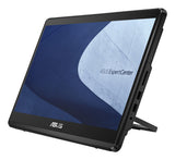 ASUS ExpertCenter E1 AiO E1600WKAT-BMR185M Intel® Celeron® N N4500 39,6 cm (15.6") 1920 x 1080 pixel Berøringsskærm All-in-One tablet PC 8 GB DDR4-SDRAM 128 GB SSD Wi-Fi 6 (802.11ax) Sort