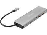 Sandberg 136-79 dockingstation Ledningsført USB 3.2 Gen 2 (3.1 Gen 2) Type-C Grå