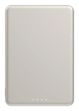 Xiaomi Super Slim Magnetic Power Bank 5000 Lithium-Ion (Li-Ion) 5000 mAh Trådløs opladning Sand