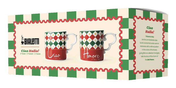 Bialetti Tricolore kop Flerfarvet Kaffe 1 stk