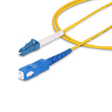 StarTech.com SPSMLCSC-OS2-1M InfiniBand og fiberoptisk kabel LC SC Gul