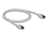 DeLOCK 80558 netværkskabel Grå 1 m Cat8.1 S/FTP (S-STP)