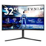 Philips Evnia 5000 32M2C5500W/00 computerskærm 80 cm (31.5") 2560 x 1440 pixel Quad HD LCD Sort