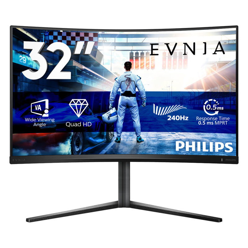 Philips Evnia 5000 32M2C5500W/00 computerskærm 80 cm (31.5") 2560 x 1440 pixel Quad HD LCD Sort