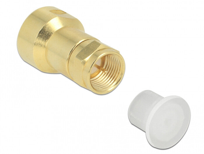 DeLOCK 60164 dækning af sokkel F plug Transparent 10 stk
