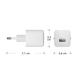 dbramante1928 re-charge - EU Vægoplader - USB-A 18W - W