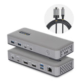 StarTech.com 201UE-USBC-DOCK dockingstation Ledningsført USB 3.2 Gen 2 (3.1 Gen 2) Type-C Grå