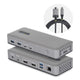 StarTech.com 201UE-USBC-DOCK dockingstation Ledningsført USB 3.2 Gen 2 (3.1 Gen 2) Type-C Grå