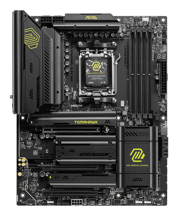 MSI MAG X870 TOMAHAWK WIFI bundkort AMD X870 Sokkel AM5 ATX