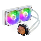Cooler Master MasterLiquid 240L Core ARGB White Processor Alt-i-en væskekøler 12 cm Hvid