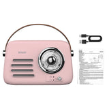 Savio RS-03 radio Bærbar Analog Lyserød