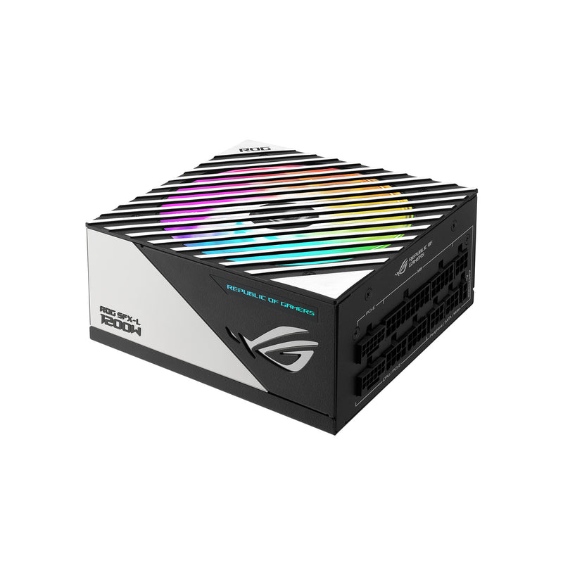 ASUS ROG -LOKI-1200T-SFX-L-GAMING enhed til strømforsyning 1200 W 20+4 pin ATX Sort, Sølv