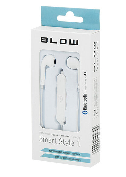 BLOW 32-779# hovedtelefoner/headset Trådløs I ørerne Opkald/musik Bluetooth Hvid