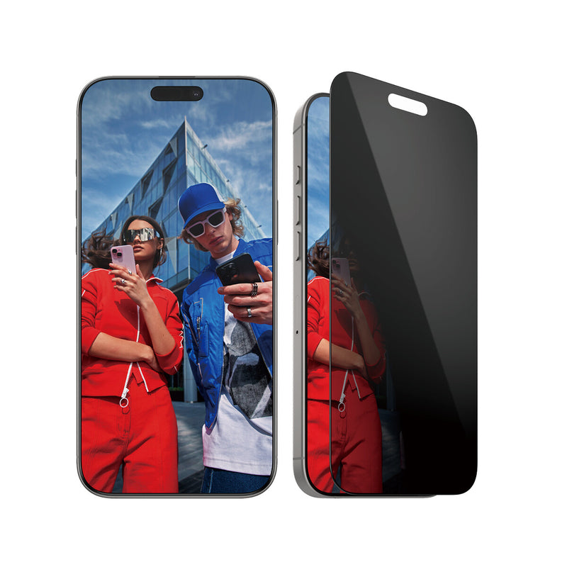PanzerGlass ® 2-Way Privacy Skærmbeskyttelse iPhone 16 Pro Max | Ultra-Wide Fit m. EasyAligner
