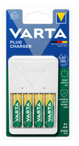 Varta 57657 101 451 batterioplader Husholdningsbatteri Vekselstrøm