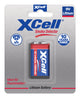 XCell 138482 husholdningsbatteri Genopladeligt batteri 9V Lithium