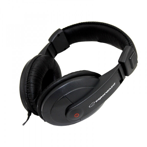 Esperanza EH120 hovedtelefoner/headset Ledningsført Musik Sort