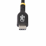 StarTech.com USB2EPR2M USB-kabel USB 2.0 2 m USB C 0,48 Gbit/sek. 240 W Sort