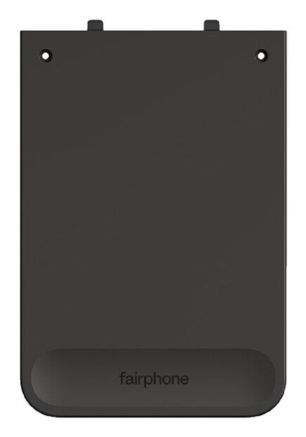 Fairphone F6COVL-1ZW-WW1 reservedel til mobiltelefon Cover til bagside Sort
