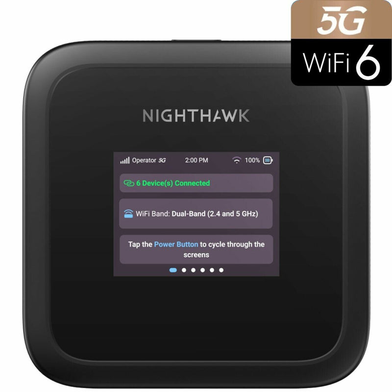 NETGEAR M3 trådløs router Dual-band (2,4 GHz / 5 GHz) Sort