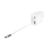 4smarts PDPlug Universel Hvid Vekselstrøm Hurtig opladning Indendørs