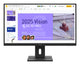 Lenovo ThinkVision E27Q-40 computerskærm 68,6 cm (27") 2560 x 1440 pixel Quad HD LCD Sort
