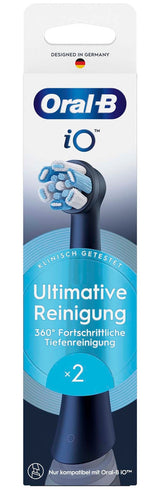 Oral-B iO Ultimate Clean 16262903 børstehoved til elektrisk tandbørste 2 stk Sort