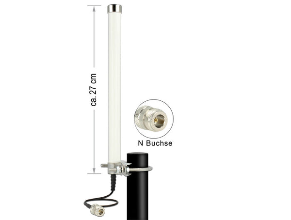 DeLOCK 12491 antenne Omniretningsbestemt antenne N-type 6,5 dBi