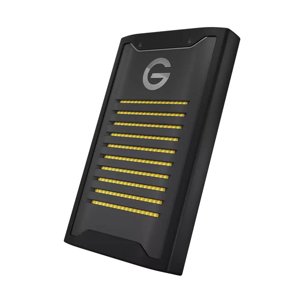SanDisk G-DRIVE ArmorLock 1 TB USB Type-C 3.2 Gen 2 (3.1 Gen 2) Sort