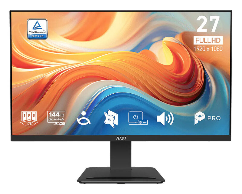 MSI Pro MP273 E14A computerskærm 68,6 cm (27") 1920 x 1080 pixel Fuld HD LCD Sort