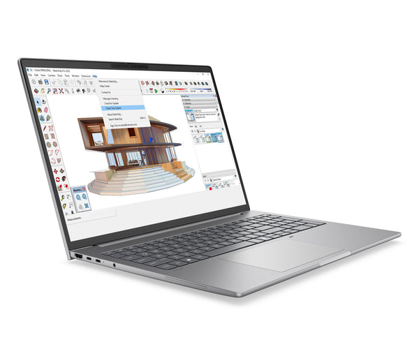 HP ZBook 8 G2a Copilot+ PC AMD Ryzen AI 9 HX PRO PRO 470 Mobil workstation 40,6 cm (16") WUXGA 32 GB DDR5-SDRAM 512 GB SSD Wi-Fi 7 (802.11be) Windows 11 Pro AI Workstation, AI PC Sølv
