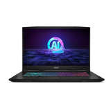 MSI Katana A17 AI B8VF-866 AMD Ryzen™ 7 8845HS Laptop 43,9 cm (17.3") Fuld HD 16 GB DDR5-SDRAM 1 TB SSD NVIDIA GeForce RTX 4060 Wi-Fi 6E (802.11ax) Windows 11 Home Sort