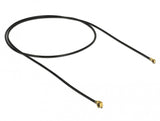 DeLOCK 89650 koaxial kabel 1.13 0,4 m MHF (I-PEX) MHF IV/ HSC MXHP32 Sort, Guld