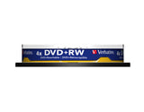 Verbatim DVD+RW Matt Silver 4,7 GB 10 stk