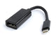 Gembird A-CM-DPF-01 USB grafisk adapter 3840 x 2160 pixel Sort