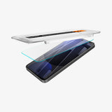 Spigen GLAS.tR EZ Fit Klar skærmbeskytter Samsung 1 stk