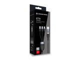 Conceptronic ETTA06B15C USB-kabel USB 2.0 1,5 m USB A/USB C 3 x USB C 0,48 Gbit/sek. 100 W Sort