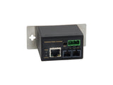 LevelOne IEC-4001 netværksomformer til medie 100 Mbit/s Multitilstand Sort