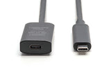 Digitus DA-73112 USB-kabel USB 3.2 Gen 2 (3.1 Gen 2) 5 m USB C 10 Gbit/sek. Sort