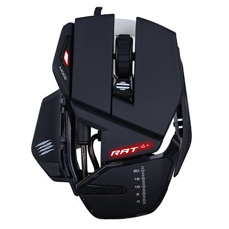 Mad Catz R.A.T. 4+ mus Spil Højre hånd USB Type-A Optisk 7200 dpi